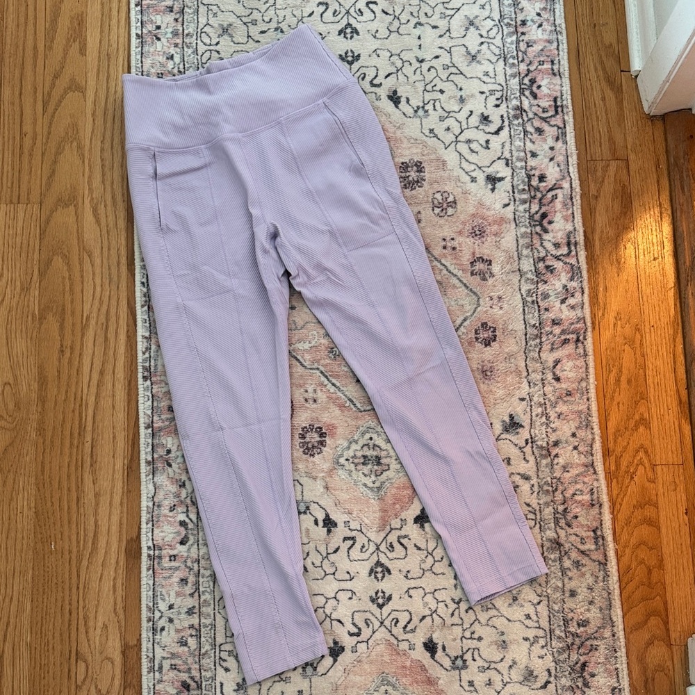 Lavender High-Waisted Leggings
